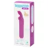 Happyrabbit - mini vibrator s ušima - punjivi - ljubičasti
