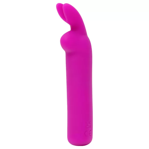 Happyrabbit - mini vibrator s ušima - punjivi - ljubičasti