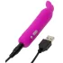 Happyrabbit - mini vibrator s ušima - punjivi - ljubičasti