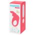Happyrabbit Cock - punjivi vibracijski penis prsten (roza)