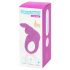 Happyrabbit Cock - punjivi vibracijski prsten za penis (ljubičasti)