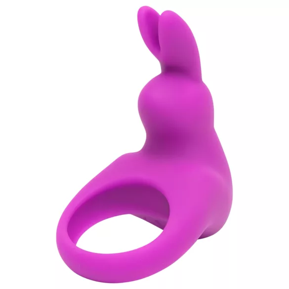 Happyrabbit Cock - vibracijski penis prsten na punjenje - ljubičasti