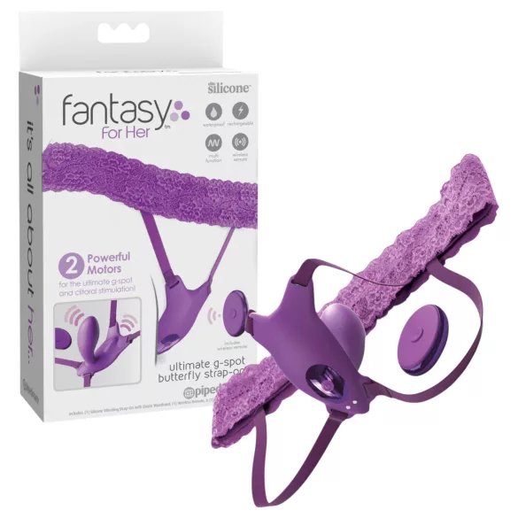 Pipedream Fantasy For Her - nosivi vibrator s ugrađenom G-točkom (ljubičasti)
