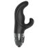 Mystim Hop Hop Bob E-Stim - crni elektro vibrator s punjivom baterijom