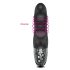 Mystim Hop Hop Bob E-Stim - crni elektro vibrator s punjivom baterijom