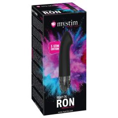 mystim Right on Ron E-Stim - crni elektro G-točka vibrator