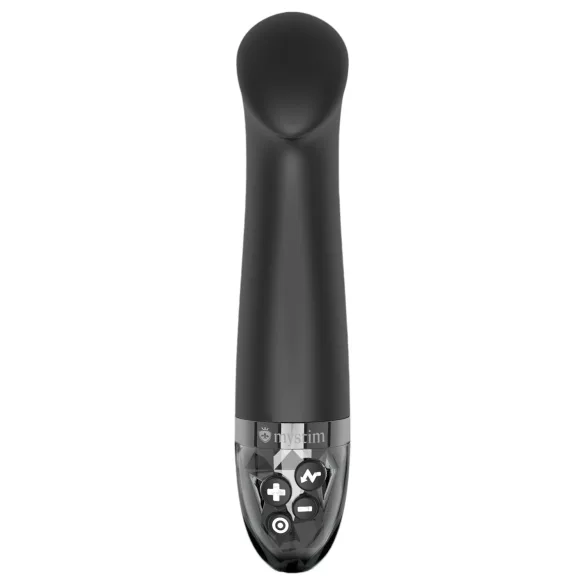 mystim - E-stim G-točka vibrator - elektro stimulacija - crni