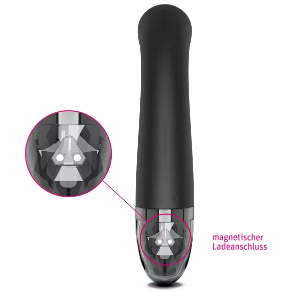mystim - E-stim G-točka vibrator - elektro stimulacija - crni