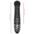 Mystim Right on Ron E-Stim - elektro G-točka vibrator (crni)