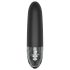 Mystim Sleak Freak E-Stim - punjivi elektro štapićni vibrator (crni)