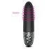 Mystim Sleak Freak E-Stim - punjivi elektro štapićni vibrator (crni)