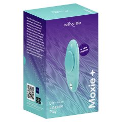   We-Vibe Moxie+ - punjivi, bežični, pametni vibrator za klitoris (tirkiz)