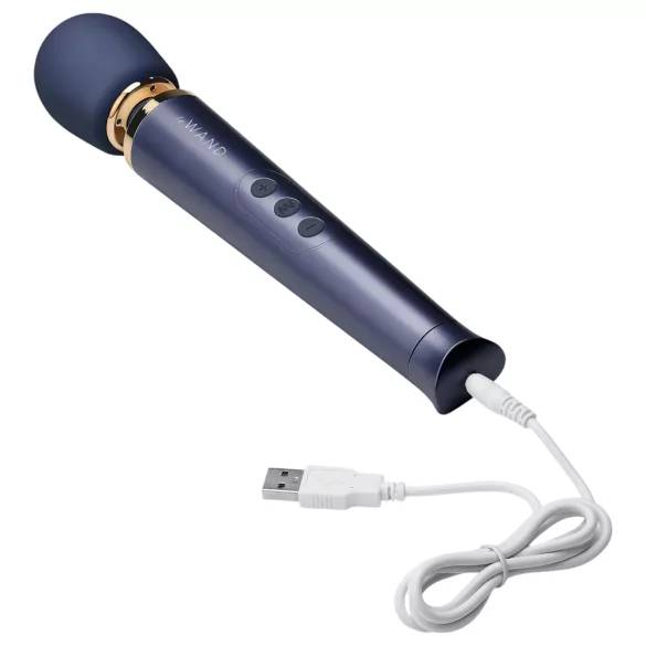 Le Wand Petite - masažer vibrator na baterije - plava