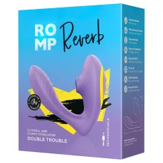   ROMP Reverb - valoviti 2u1 vibrator za G-točku (ljubičasti)