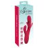 Smile - vibrator s jezičkom i klitoralnom ručkom (crveni)