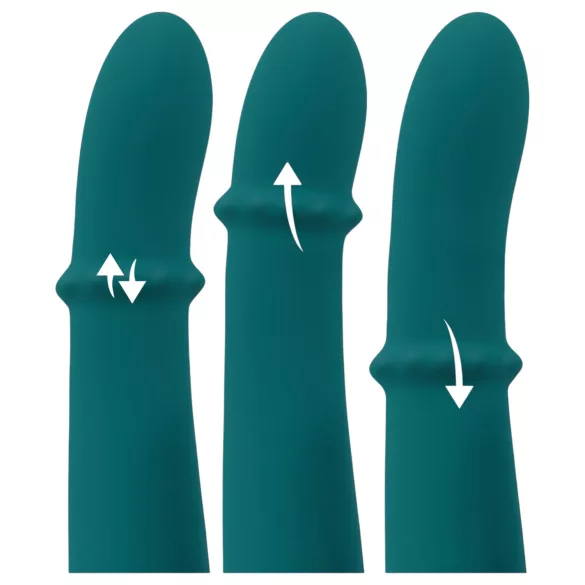 You2Toys - prstenasti vibrator Thumping Rabbit - tirkizna boja