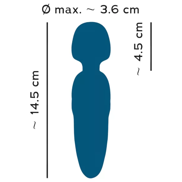 You2Toys Petite - masažer vibrator na baterije - plava