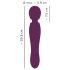 You2Toys Grande - bežični masažer vibrator (crveni)