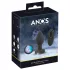 ANOS - svjetleći, vibrirajući analni čep (crni)