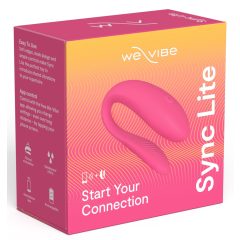   We-Vibe Sync Lite - pametni, punjivi, radijski vibrator za par (ružičasti)