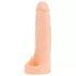 Realistixxx Double Fucker - pripadajući analni vibrator (naturalni)