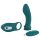 Couples Choice - vibrator za parove 3u1 - podesiv - tirkiz