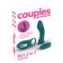 Couples Choice - 3u1 univerzalni vibrator (tirkiz)