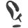 Rebel – vibrator za prostatu s prstenom za penis i testise (crni)