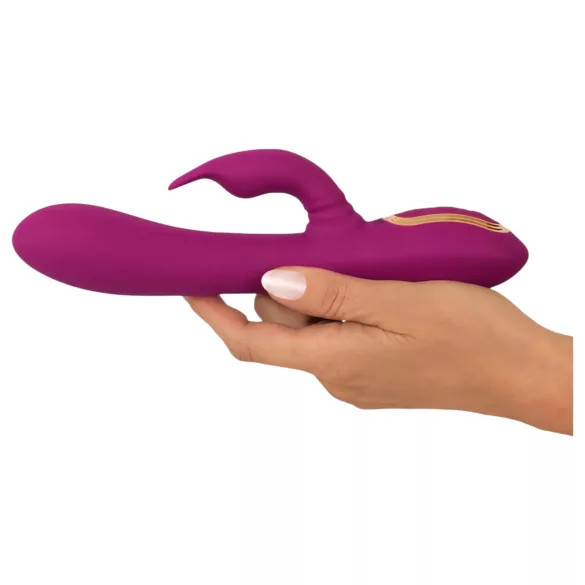 Javida - vibrator s kuglicama i rotacijom 3u1 - ljubičasti