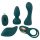 Couples Choice - 4u1 daljinski vibrator (tirkiz)