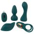Couples Choice - 4u1 daljinski vibrator (tirkiz)