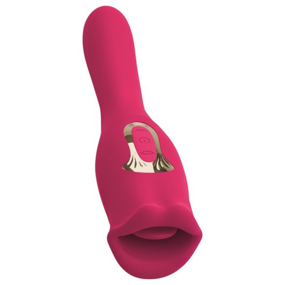 You2Toys - 2u1 jezični vibrator (roza)