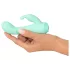 Cuties Mini 4 - vibrator zeko, vodootporan, punjivi - zeleni