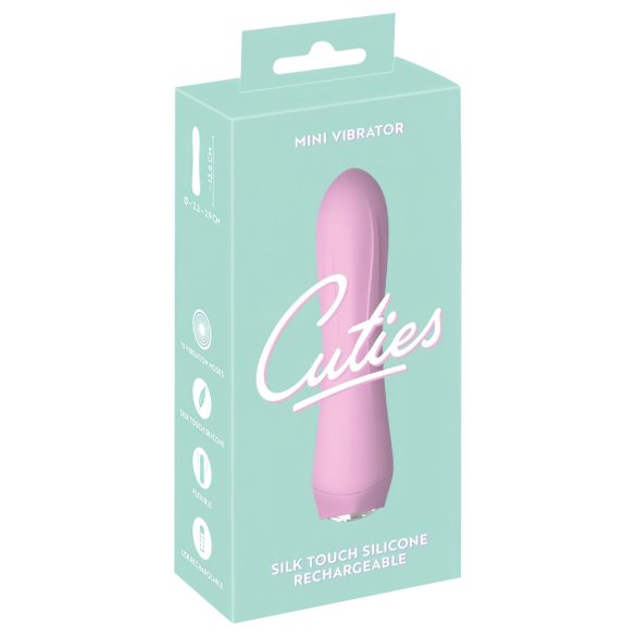 Cuties Mini 4 - bežični, vodootporni vibrator (ružičasti)