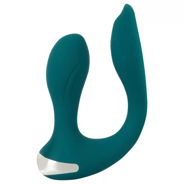 Couples Choice - vibrator za parove - hands-free, nosivi - tirkiz