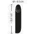 Smile - bežični, vodootporni mini vibrator (crni)