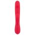 Smile Thumping Rabbit - akumulatorski vibrator s 3 motora (crveni)