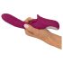 Javida Licking & Thrusting - jezičasti vibrator s funkcijom potiskivanja (ljubičasti)