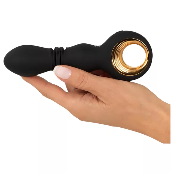 Eternal - vibrator s jakim potiskivanjem - crni
