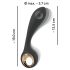 Vječni - savitljivi G-točka vibrator (crni)