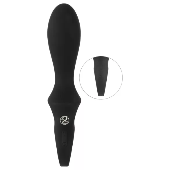 Eternal - napuhavajući G-točka vibrator (crni)