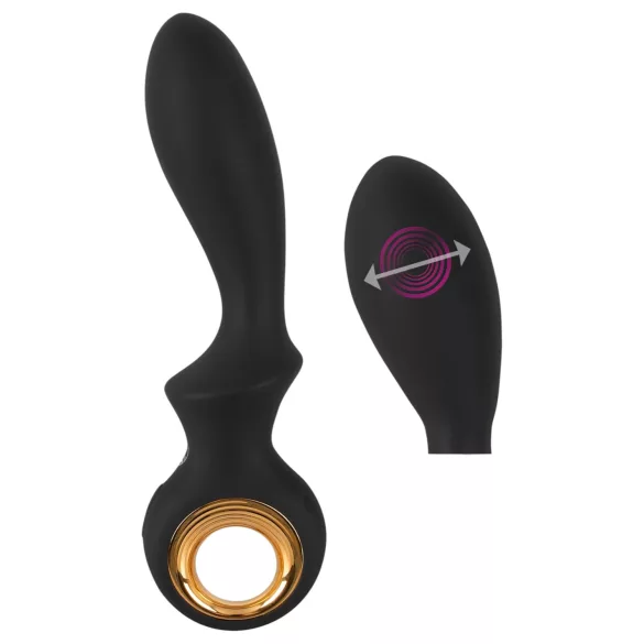 Eternal - napuhavajući G-točka vibrator (crni)