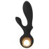Eternal - napuhavajući vibrator s klitoralnom rukom (crni)