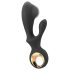 Eternal - napuhavajući vibrator s klitoralnom rukom (crni)