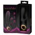 Eternal - napuhavajući vibrator s klitoralnom rukom (crni)