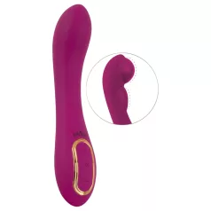 Javida - pumpajući vibrator na 2 točke (ljubičasti)