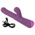 Javida - 3u1 zeko vibrator (ljubičasti)