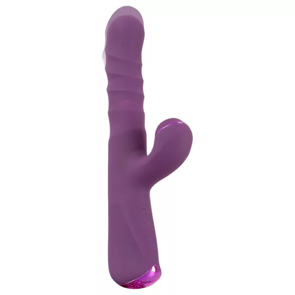 Javida - vibrator zajačić 3u1 - silikon - ljubičasta