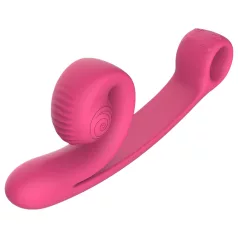   Snail Vibe Curve - vibrator za klitoris i penetraciju - 2u1 - rozi
