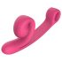 Snail Vibe Curve - 2u1 klitoris vibrator (ružičasti)